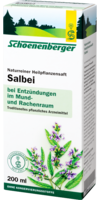 SALBEI SAFT Schoenenberger Heilpflanzensäfte